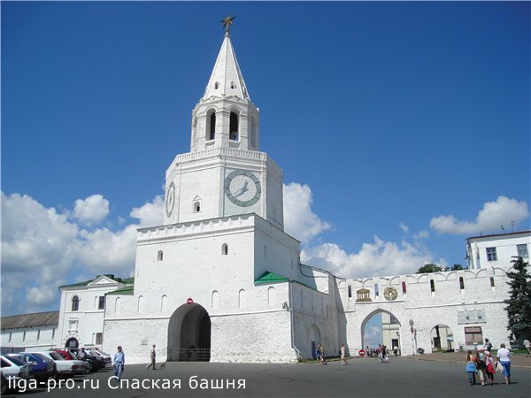 архитектура Казани Спасская башня